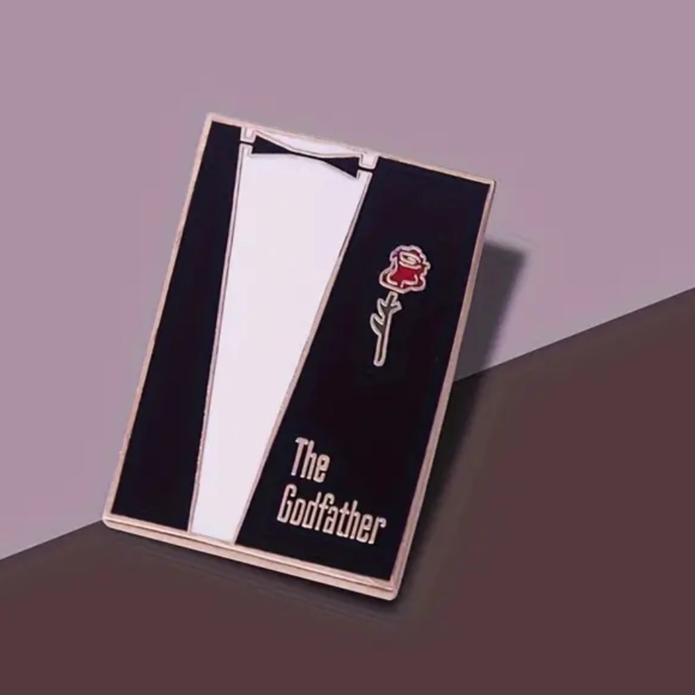 The Godfather Enamel Metal Pin